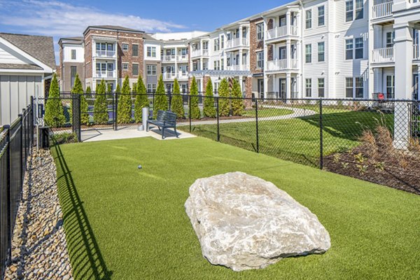 dog park at Album Indian Lake Apartments