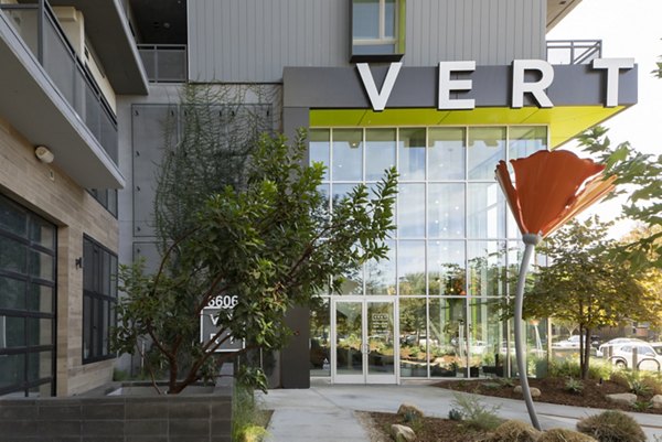 Vert Apartments: Luxury contemporary high-rise in urban landscape