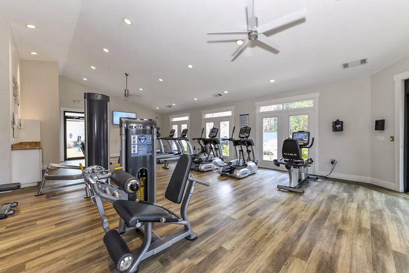 Fitness center with state-of-the-art equipment at Avana Powers Ferry Apartments
