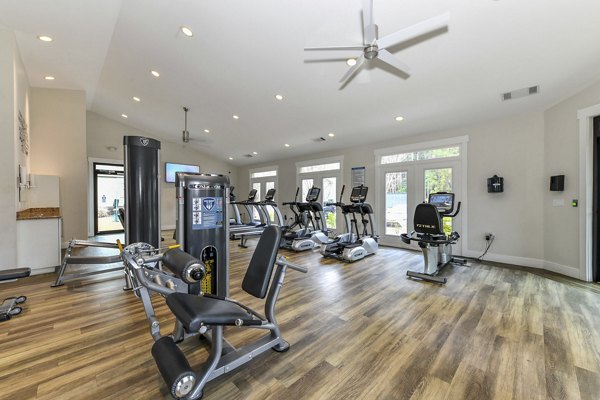 Fitness center with state-of-the-art equipment at Avana Powers Ferry Apartments