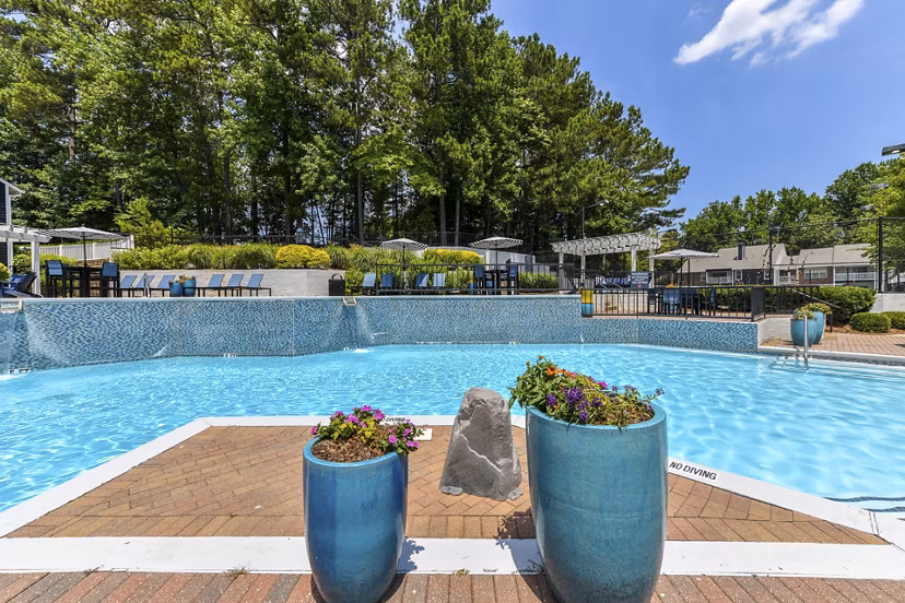 Inviting pool at Avana Powers Ferry Apartments offering relaxation and leisure in a luxury setting
