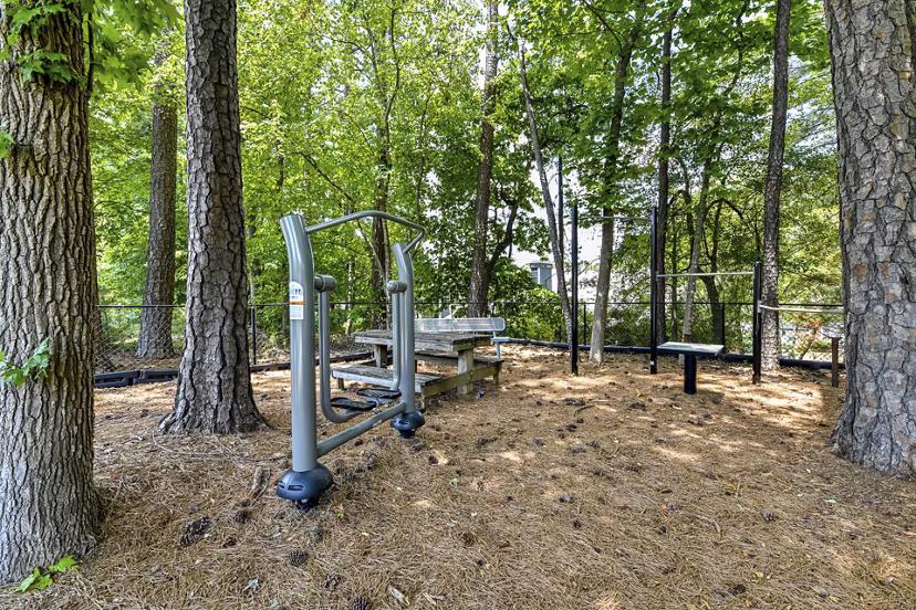 Colorful playground at Avana Powers Ferry Apartments, ideal for family-friendly outdoor activities