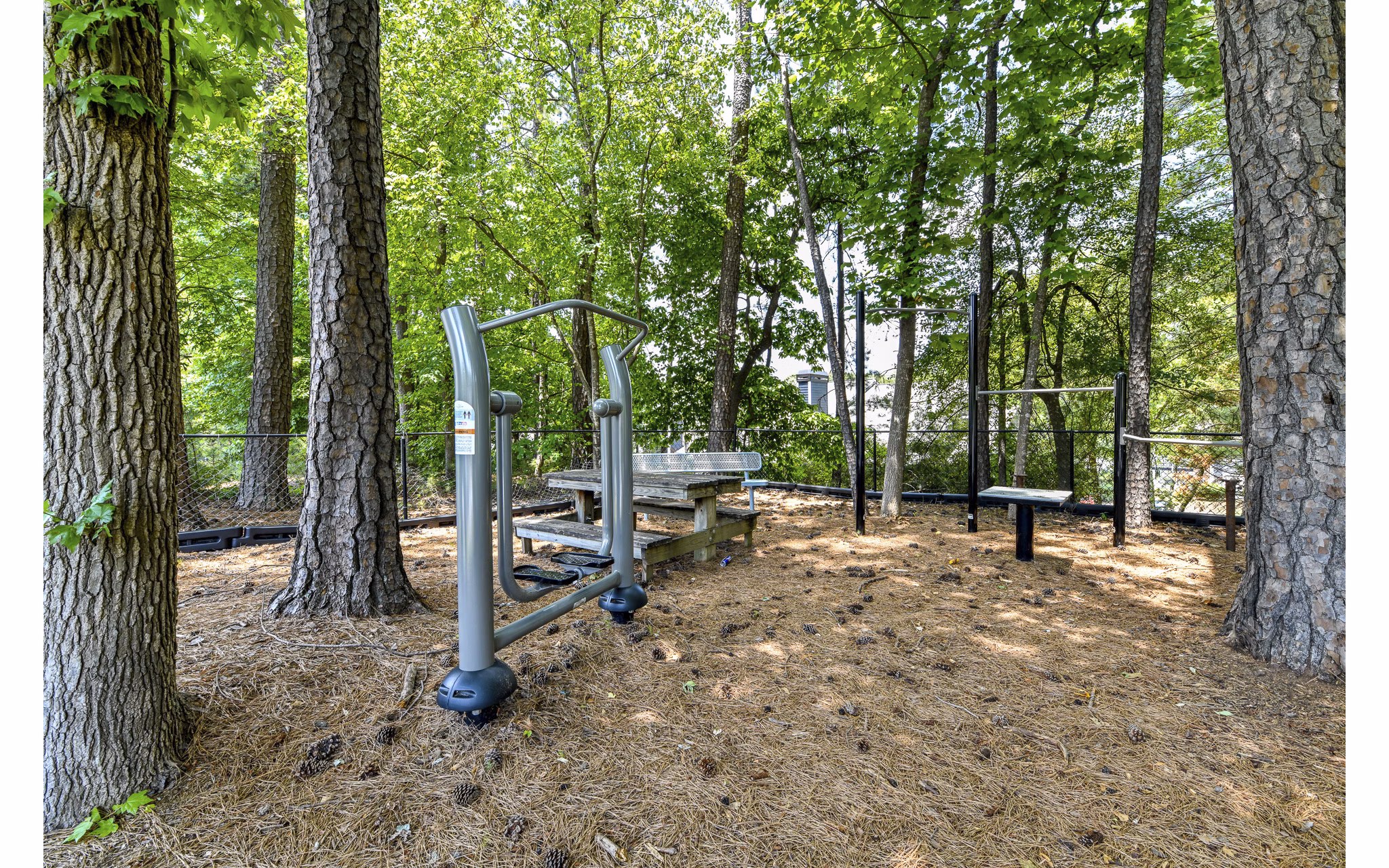 Colorful playground at Avana Powers Ferry Apartments, ideal for family-friendly outdoor activities