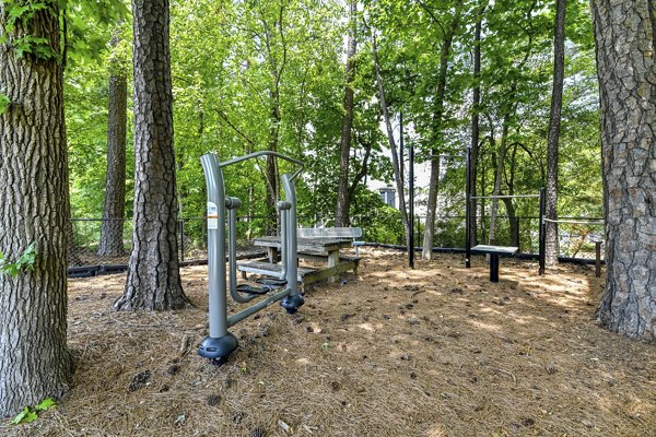 Colorful playground at Avana Powers Ferry Apartments, ideal for family-friendly outdoor activities
