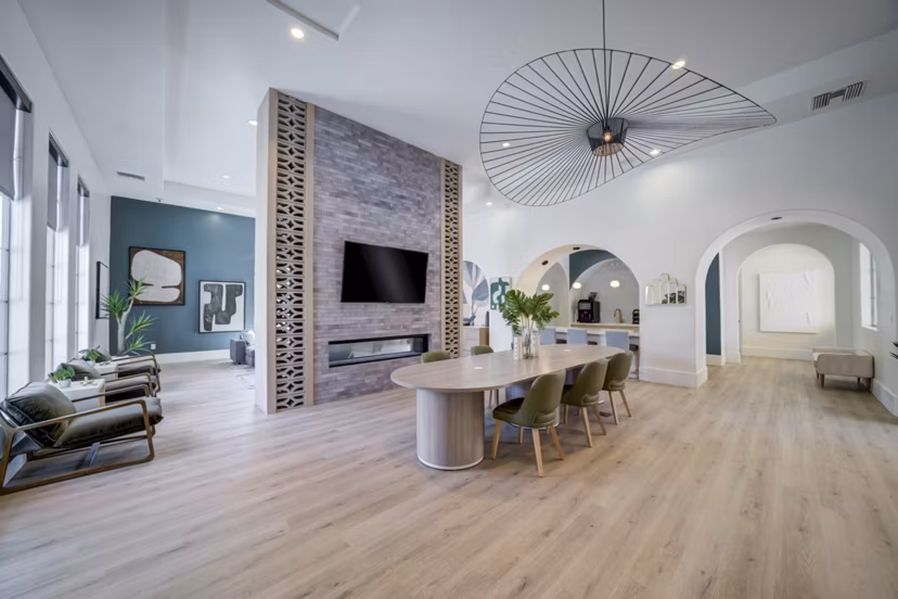 clubhouse at The Alcove Apartments