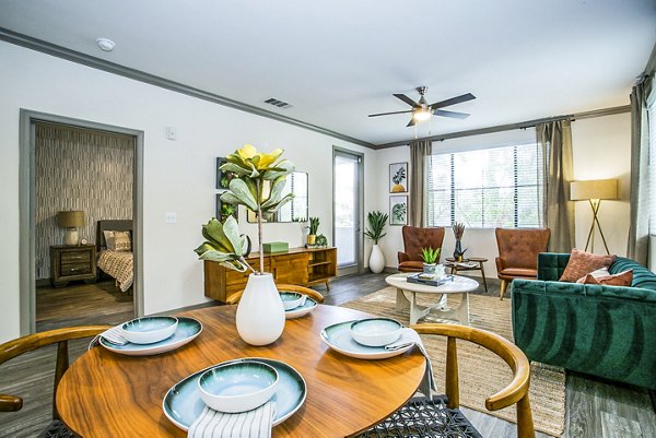 dining room at The Alcove Apartments