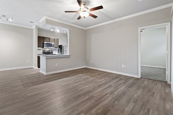 living room at The Highline Apartments