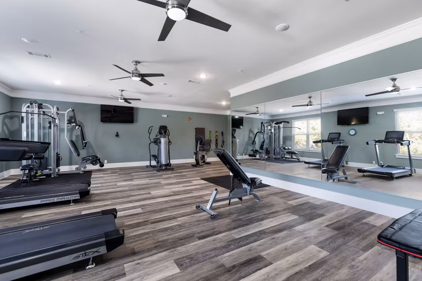 fitness center at Ivy Point Kingwood