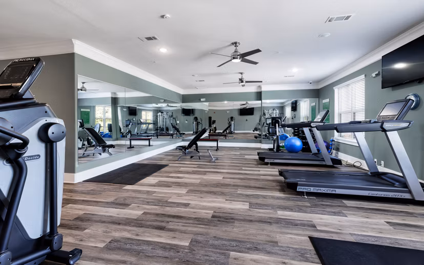 fitness center at Ivy Point Kingwood