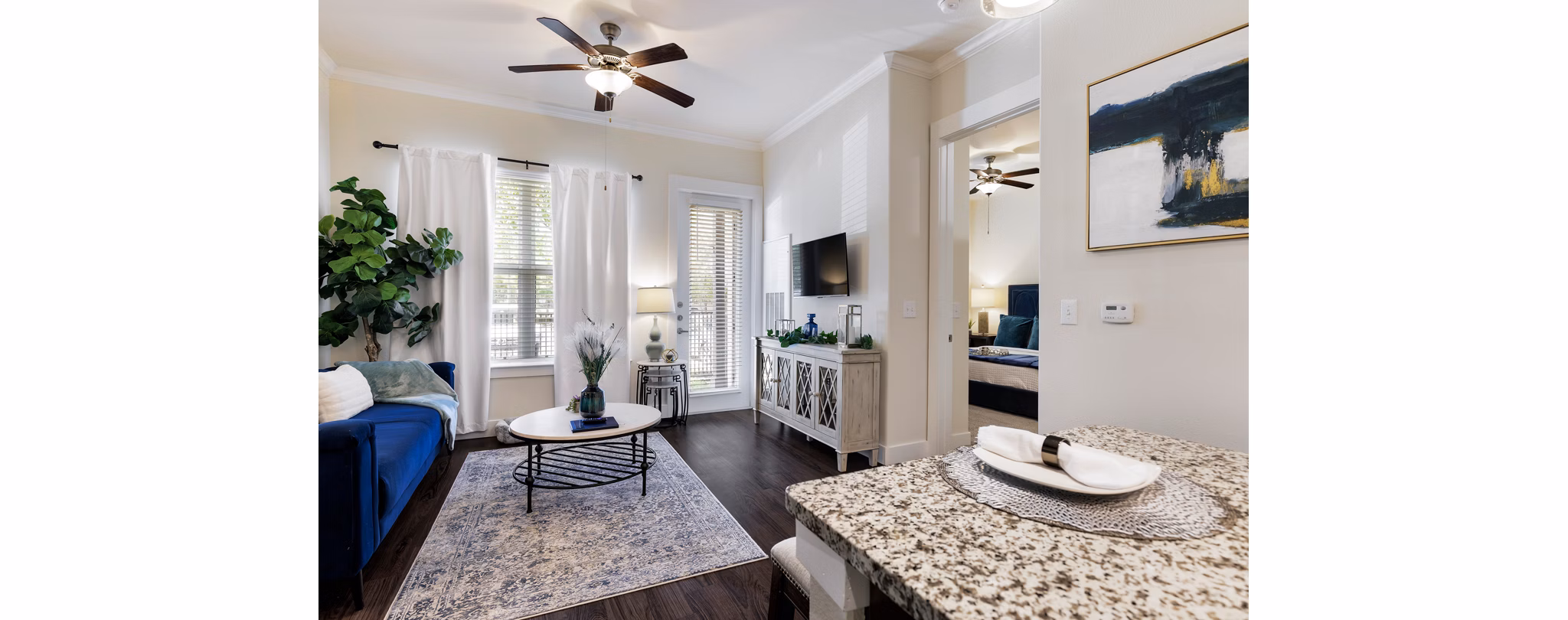 living room at Ivy Point Kingwood