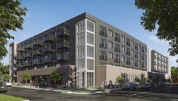 rendering at INK Apartments