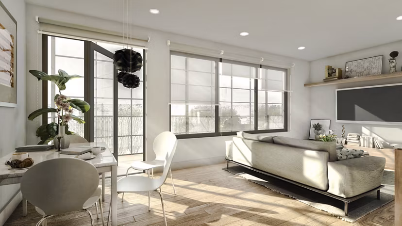 rendering at INK Apartments