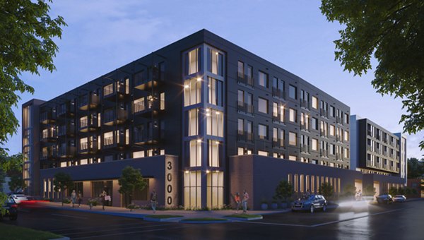 rendering at INK Apartments