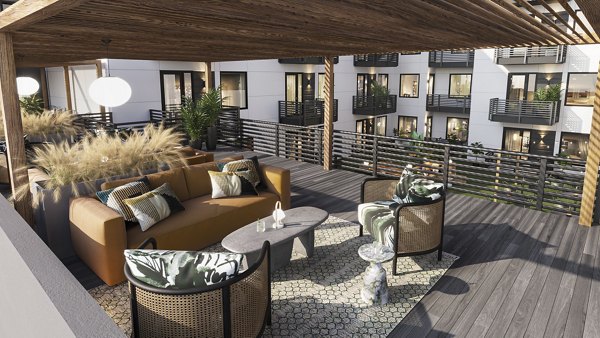 rendering at INK Apartments
