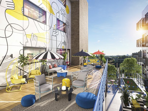 rendering at INK Apartments