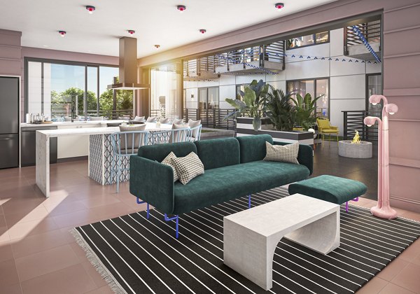 rendering at INK Apartments