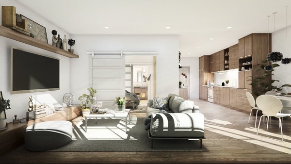 rendering at INK Apartments