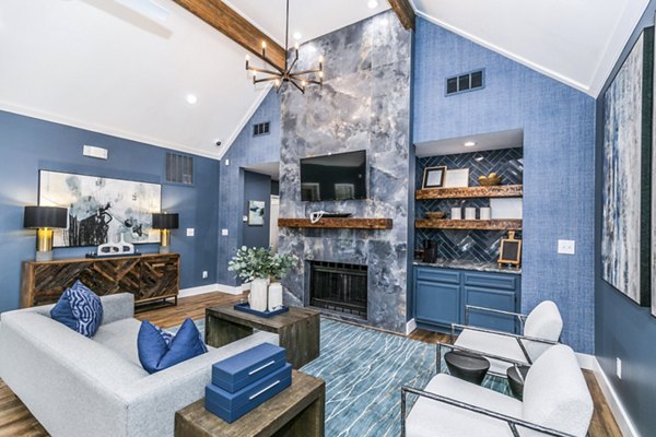 Elegant clubhouse featuring modern design at Champions Glen Apartments