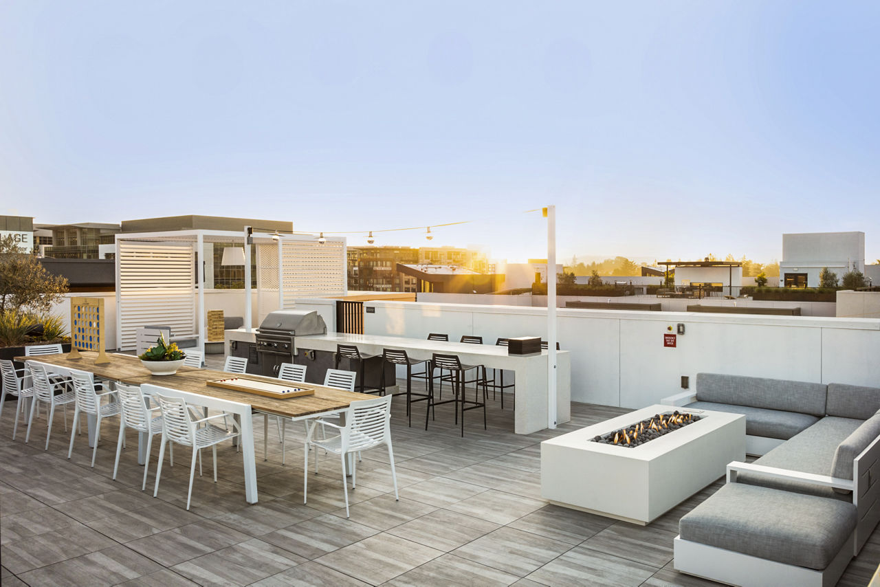 Roof deck at Landsby (1 of 4)