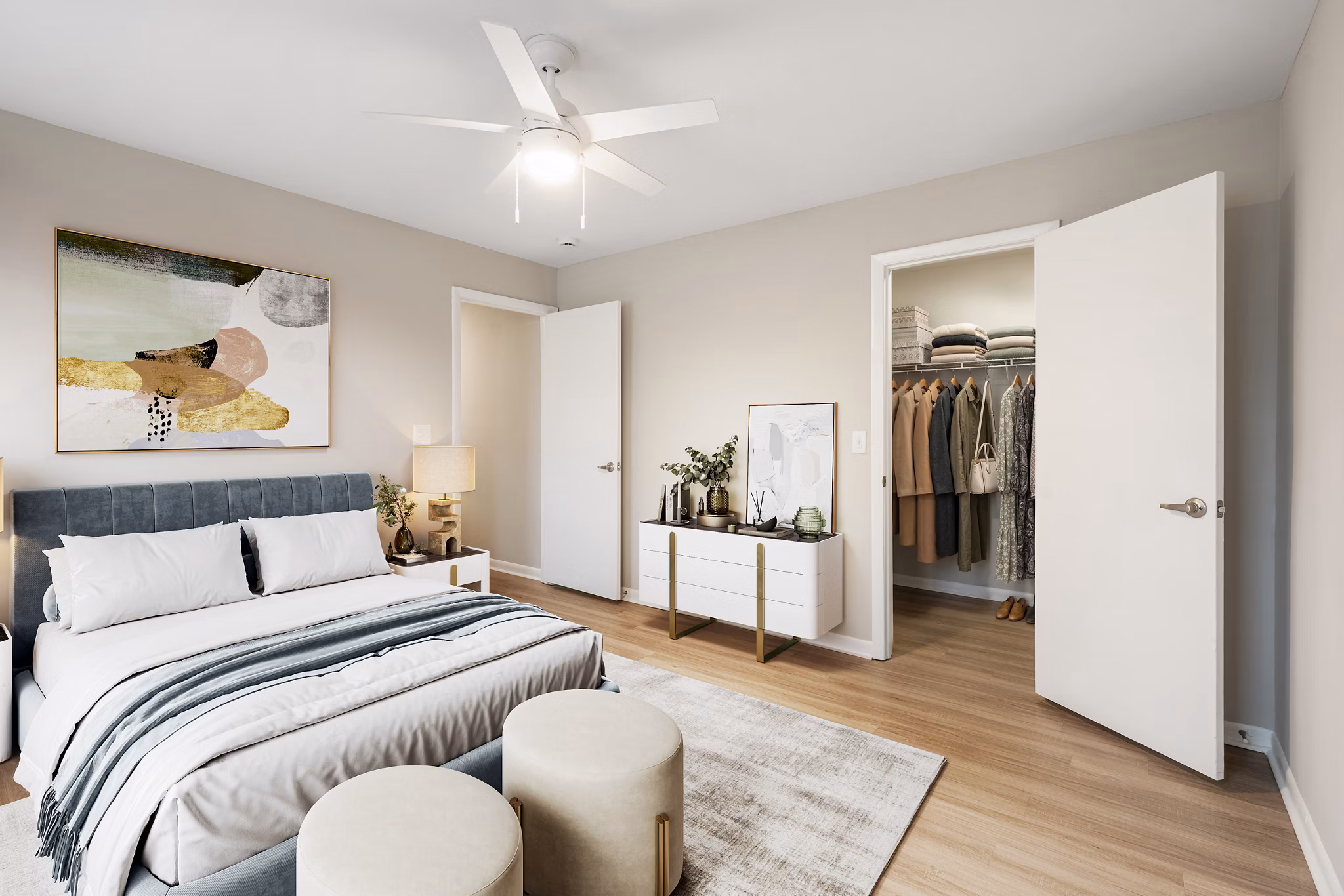 Bedroom at Avana Collins Creek Apartments