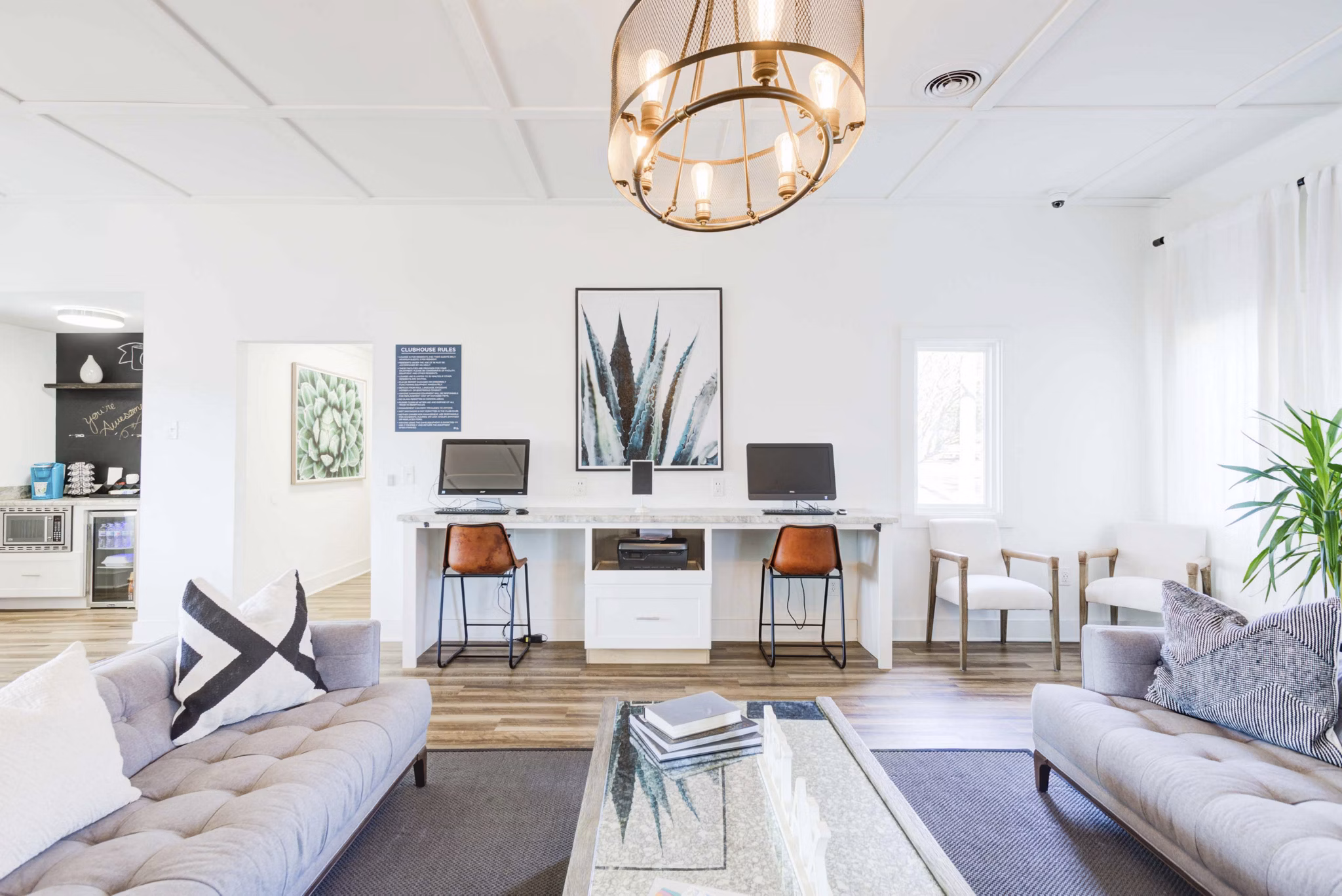 Clubhouse/Lobby at Avana Collins Creek Apartments
