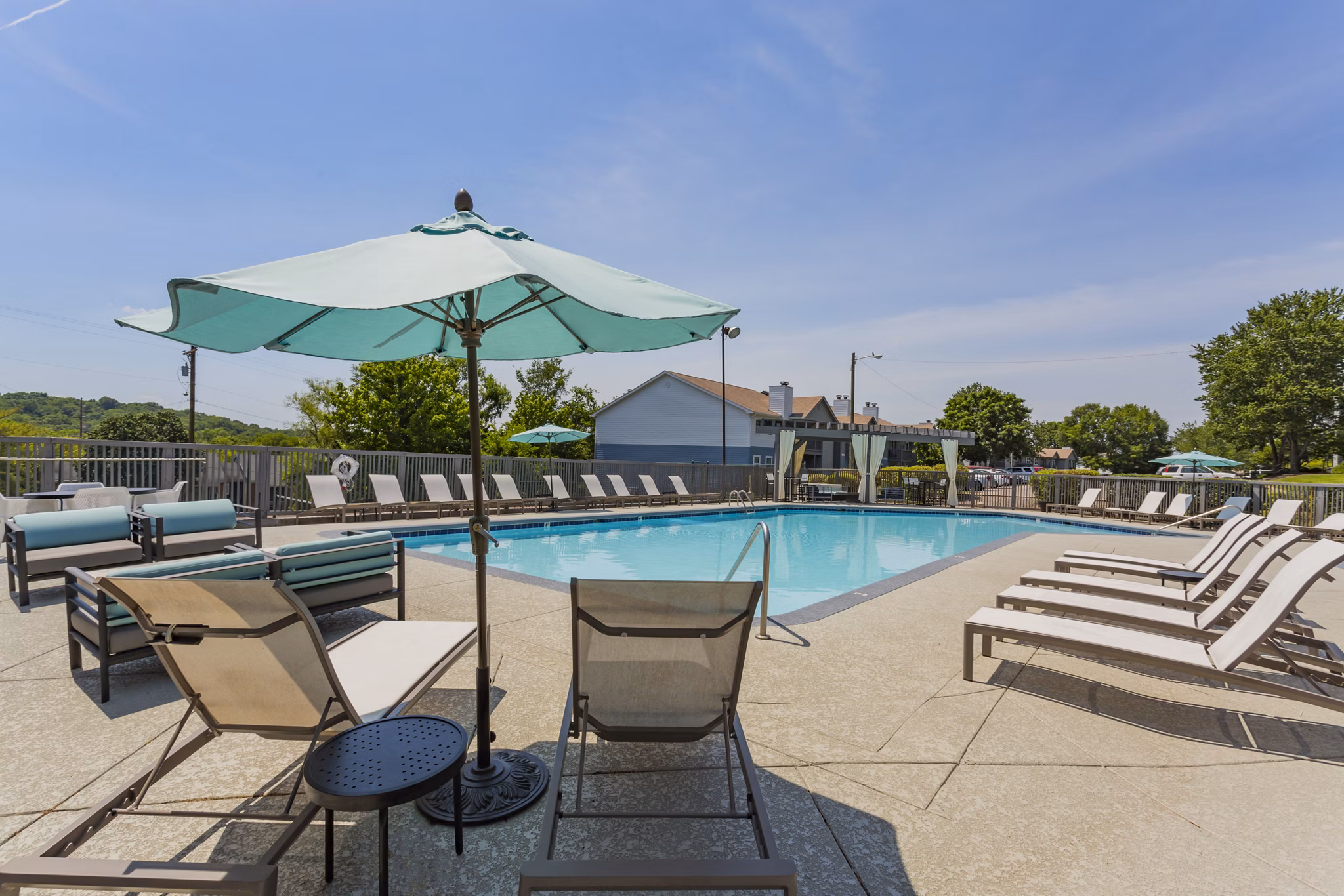 pool at Avana Collins Creek Apartments