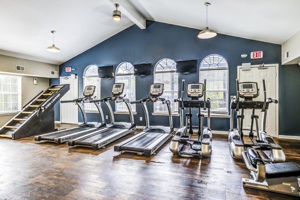 fitness center at Avana South Oaks Apartments