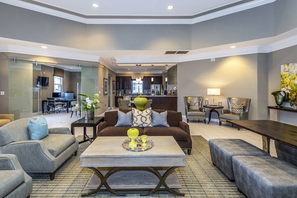 clubhouse/lobby at Pinnacle at Town Center Apartments