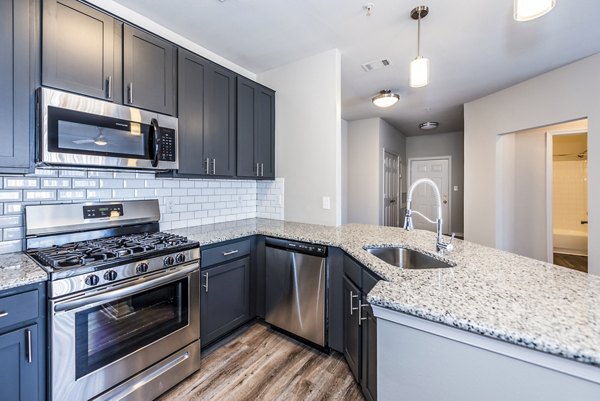 kitchen at Pinnacle at Town Center Apartments