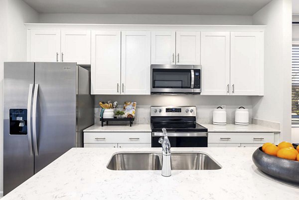 kitchen at Ashford Townes Apartments