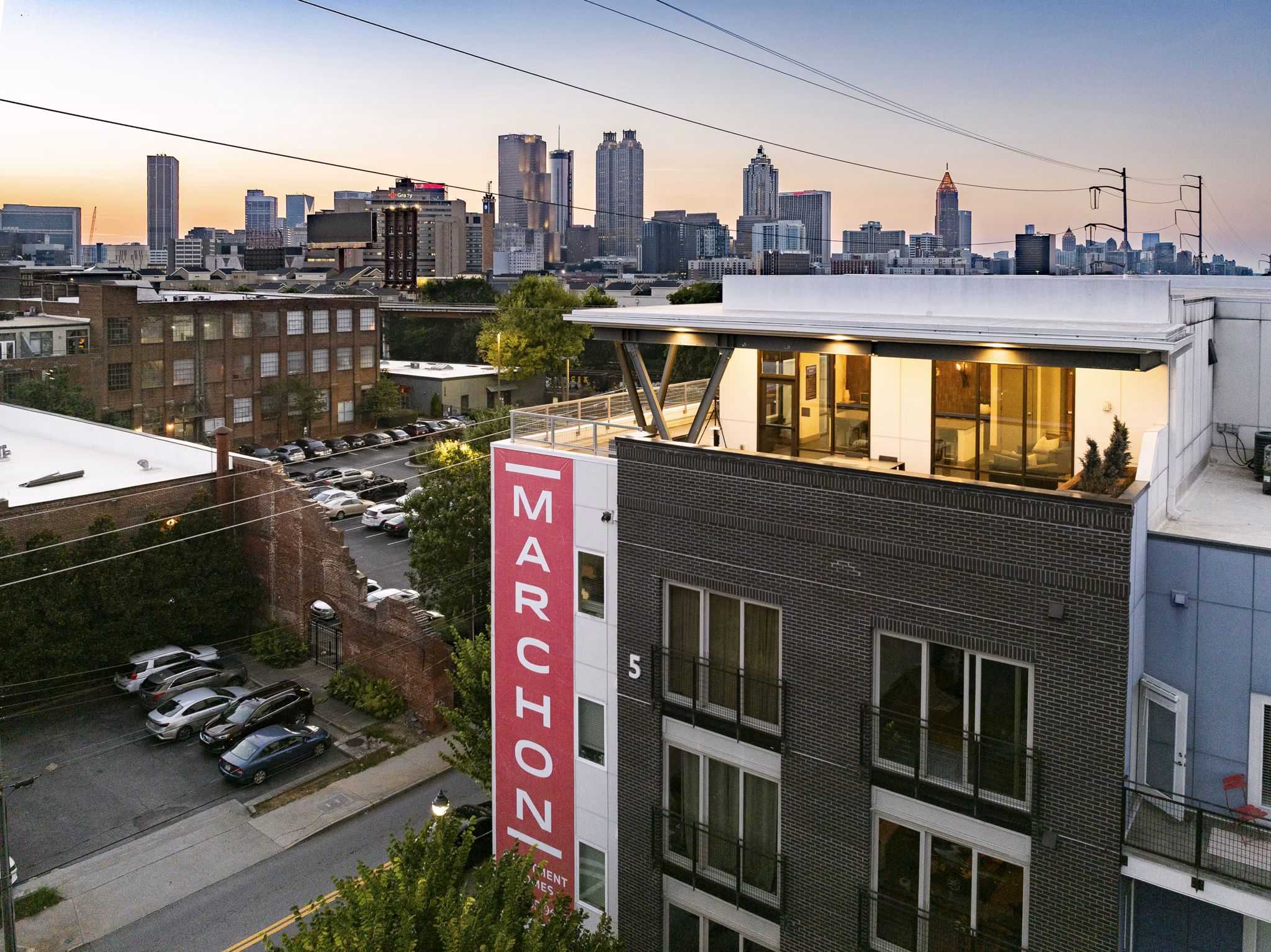 building at Marchon Apartments