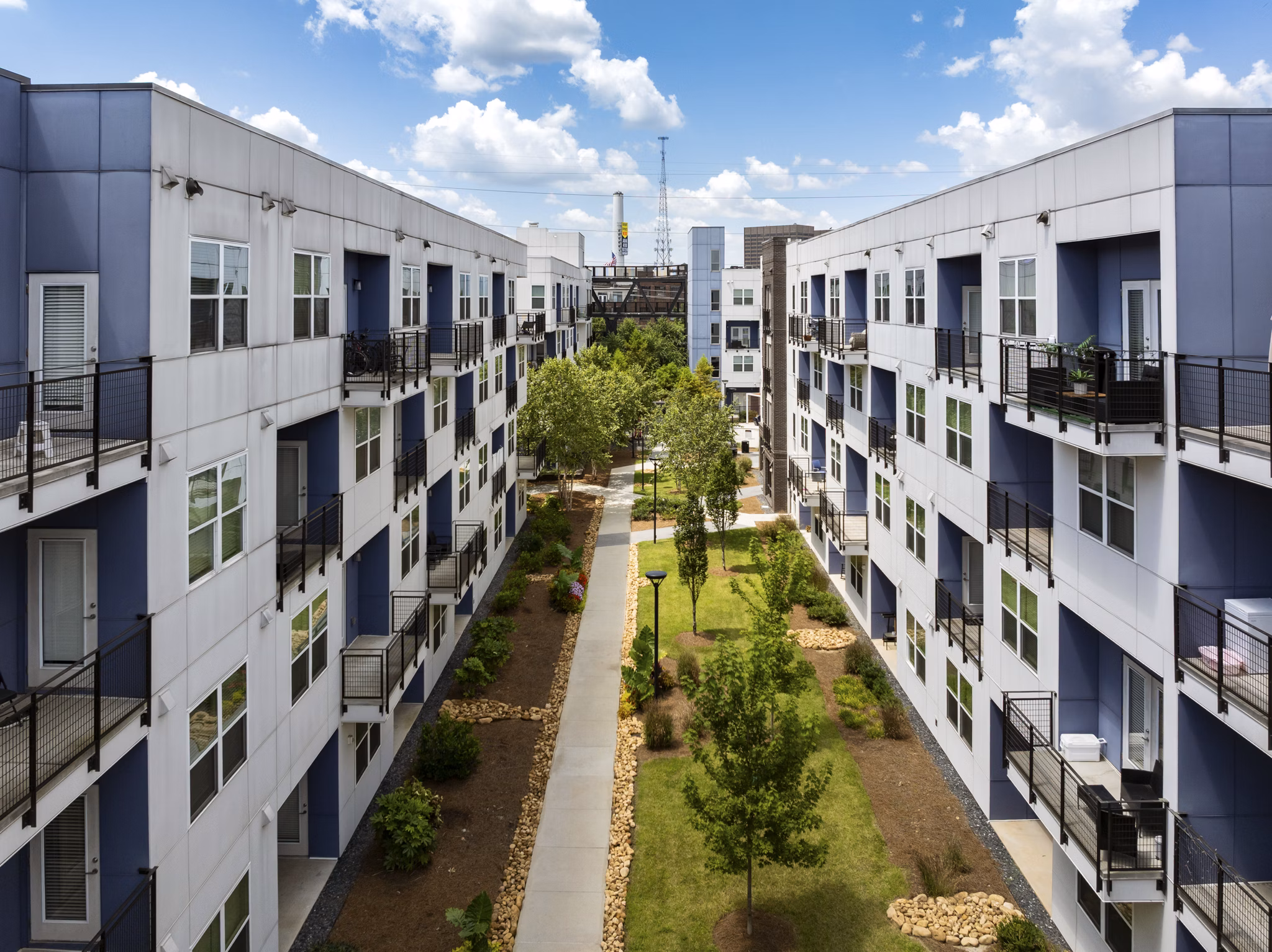 building at Marchon Apartments