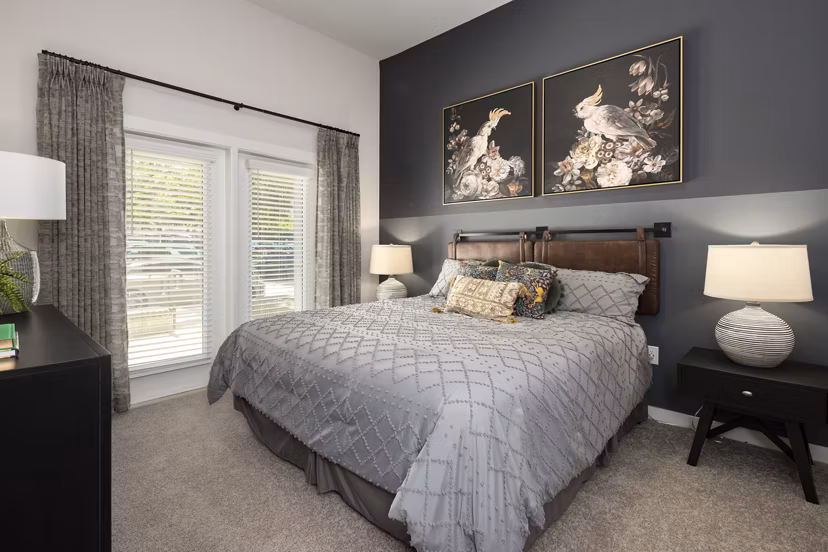 bedroom at Marchon Apartments