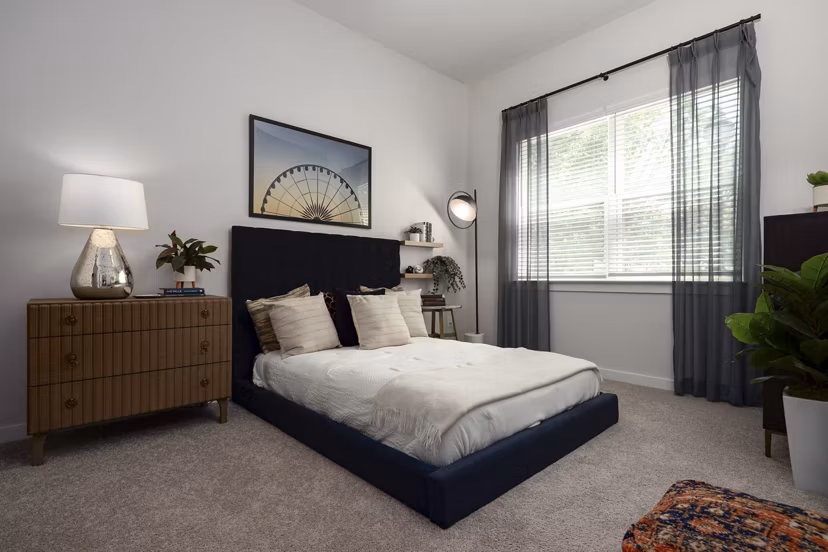 bedroom at Marchon Apartments