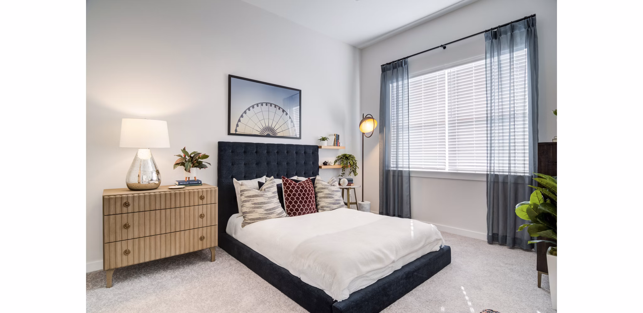 bedroom at Marchon Apartments
