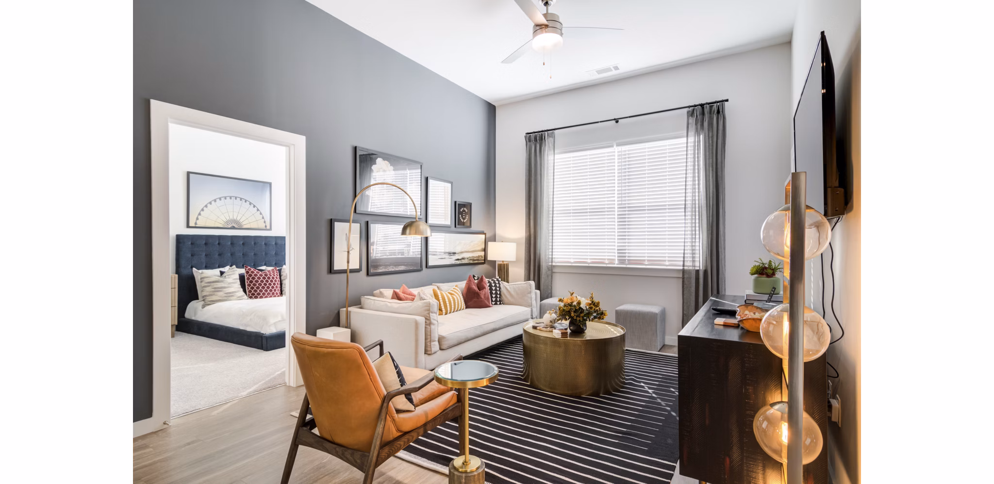 living room at Marchon Apartments