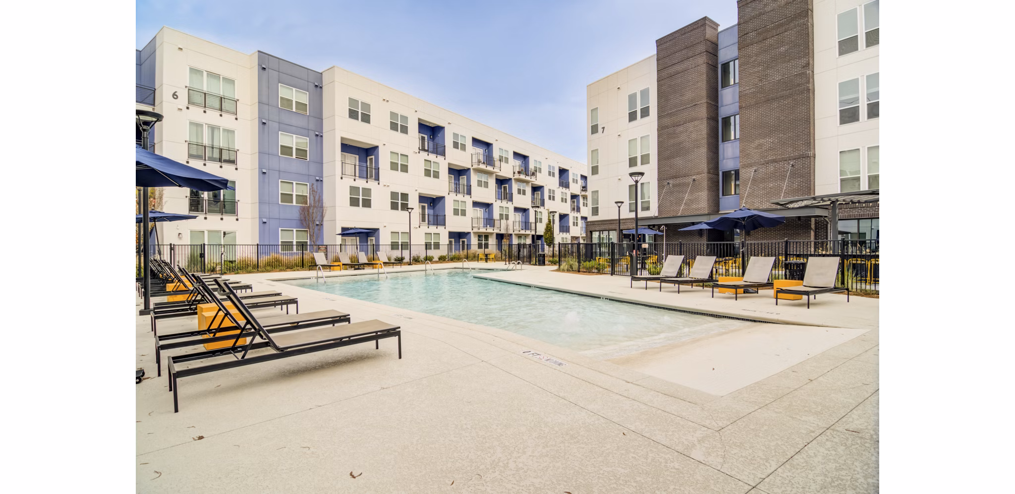 pool at Marchon Apartments