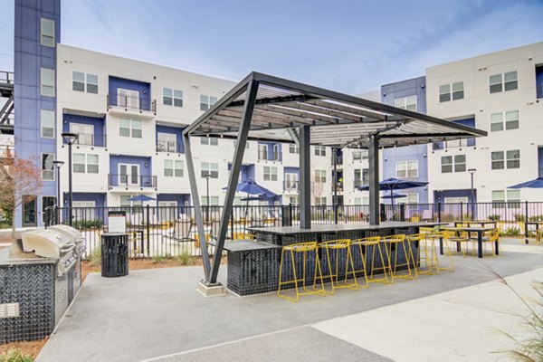 grill area at Marchon Apartments