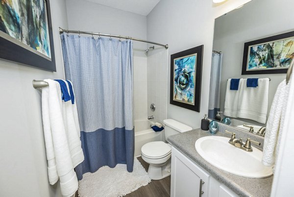 bathroom at Avana Landing Apartments