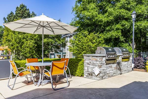 grill area at Avana Landing Apartments