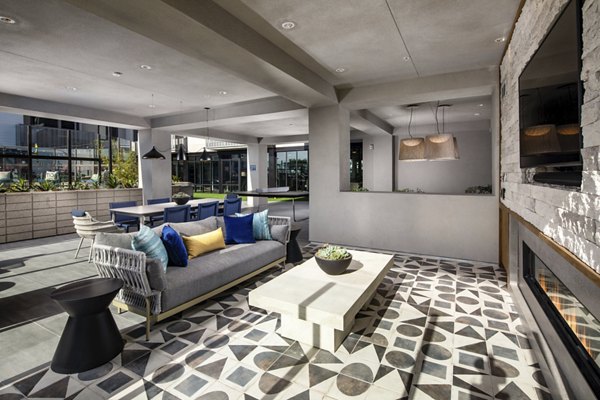 Luxurious clubhouse with modern design at Azul North Park Apartments