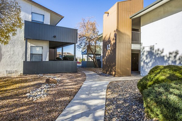 Canoan Village Apartments: Elegant mid-rise building in vibrant city neighborhood