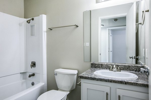 bathroom at Canoan Village Apartments