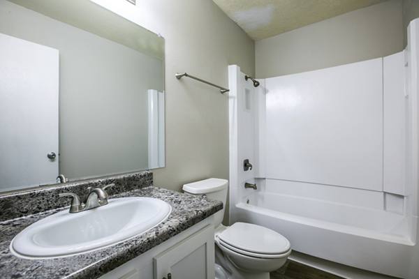 bathroom at Canoan Village Apartments