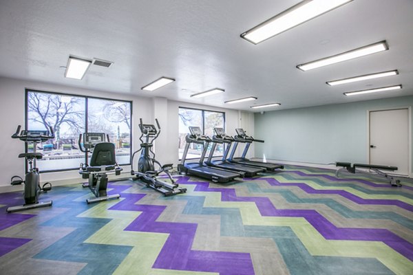 fitness center at Canoan Village Apartments