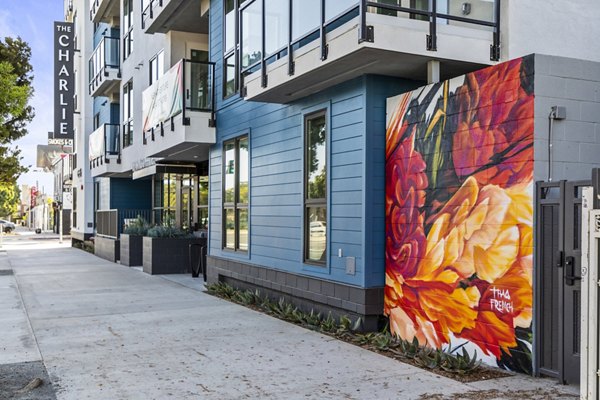 The Charlie Mar Vista: Modern building at luxury apartments in Los Angeles