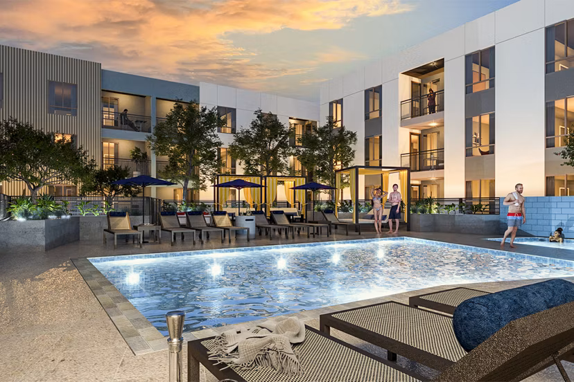 rendering at The Orchard Apartments
