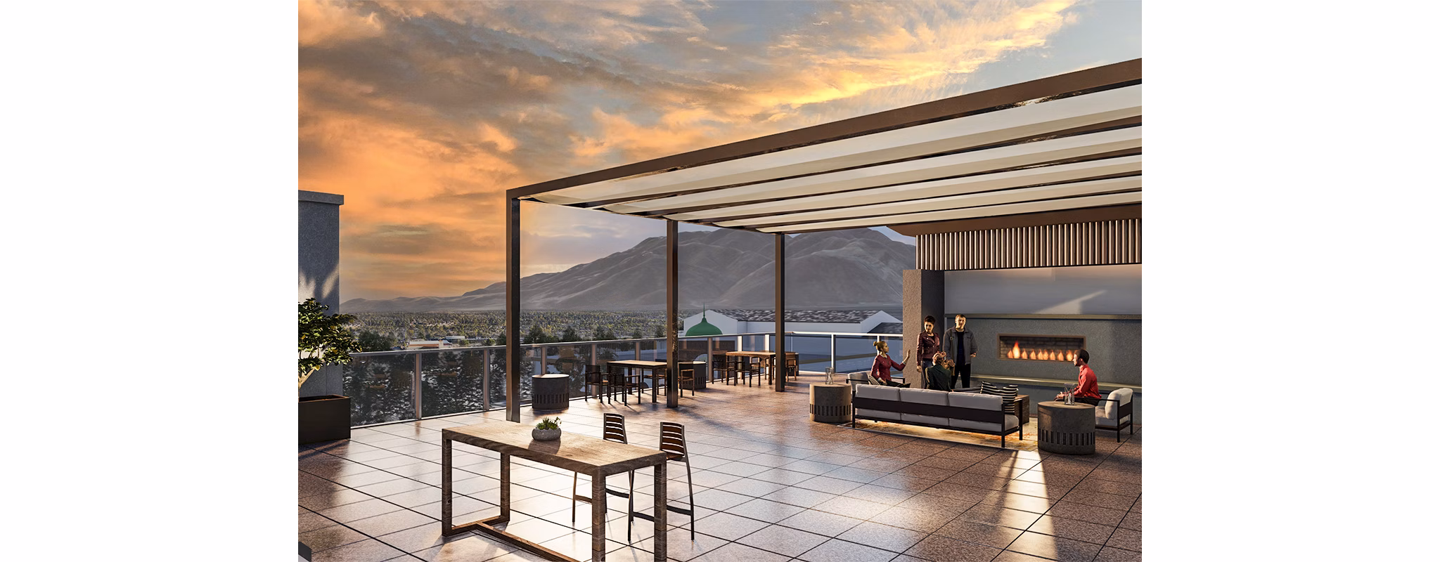 rendering at The Orchard Apartments