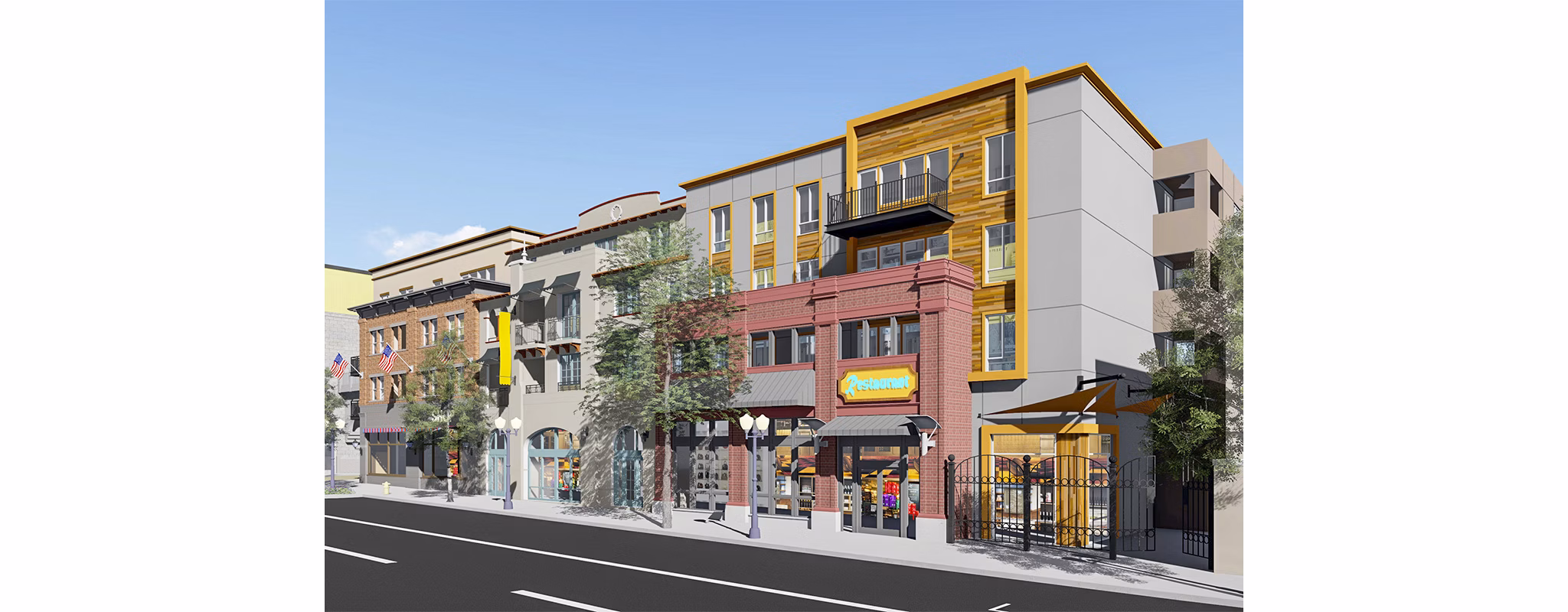 rendering at The Orchard Apartments