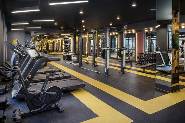 Fitness center with top equipment at Broadstone Pullman Apartments, designed for active lifestyles and wellness enthusiasts